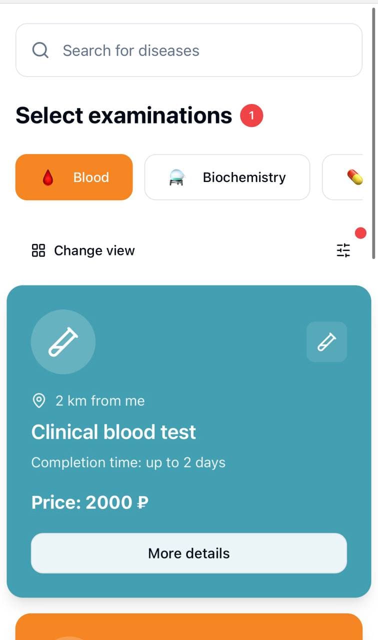 main request screenshot